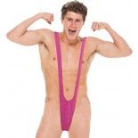 Slip Mankini Rose