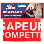 BRASSARD Sapeur Pompette, rouge