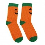 Party Pro 908122, Paire de Chaussettes Citrouille