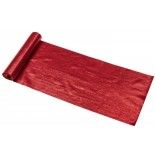 Chemin de table Loom 3m, Rouge luisant