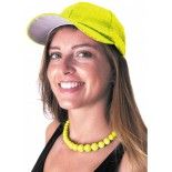 Party Pro 333149, Collier de perle néon jaune