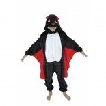 Party Pro 862315S, Déguisement Kigurumi chauve-souris 7/9 ans