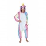 Party Pro 862312M, Déguisement Kigurumi licorne arc-en-ciel 11/14 ans