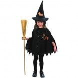 Party Pro 87282118, Costume petite Sorcière 3-4 ans