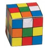 Ballotin carton jeu Cube Couleurs