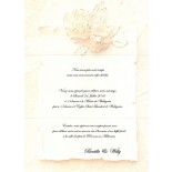 DESTOCKAGE, Faire-part Mariage avec impression modèle D101644
