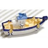 Bateau De Pêche en résine déco 7,5cm