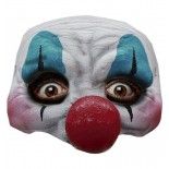 Demi-Masque Happy Clown en latex