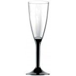 20 flutes champagne, pied Noir