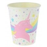 Lot de 8 GOBELETS Licorne 25cl