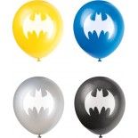 Set de 8 Ballons 30 cm Batman