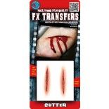 Chaks FXTS-403, Transfert 3D rouge Cutter, Coupures