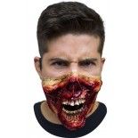 Demi-masque Bouche Zombie sanglante horrible