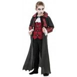 Déguisement Vampire Chic avec manchettes 140cm, 9-11 ans