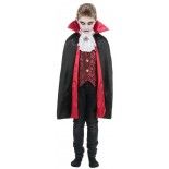 Déguisement Vampire Theodor avec cape 116cm, 4-6 ans