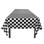 Nappe DAMIER racing rectangle plastique