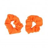 Lot de 2 Chouchous Orange fluo