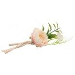 Mini-bouquet Pivoine 15cm Rose