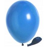 100 ballons nacrés, 30 cm, Bleu