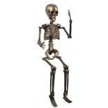 P'TIT Clown re23569 - Squelette articulé bronze 40 cm
