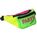 P'TIT Clown re22674 - Sac banane rétro fluo