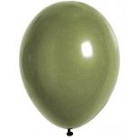 Sachet de 25 BALLONS Opaques 25cm, vert Olive Sauge 25cm