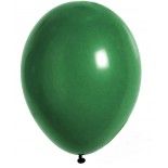 Sachet de 25 BALLONS Opaques 25cm, vert SAPlN 25cm