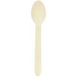 Party Pro 913KRACU, Sachet de 8 cuillères en bois écologiques