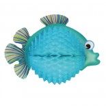 Chaks PFTDP12, Poisson tropical alvéolé 33cm, bleu