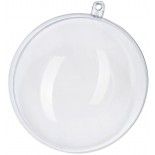 Lot 20 GRANDES boules 10 CM en plexi