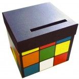 Urne carton Rubixcube