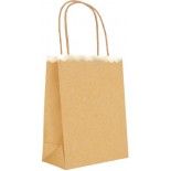 Party Pro 913KRASA, Lot de 4 Sacs en papier kraft 29 x 15 cm