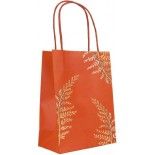 Party Pro 913TERRASA, Lot de 4 Sacs en papier Terracotta 29 x 15 cm