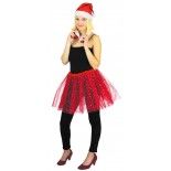 Party Pro 333920, Tutu rouge scintillant luxe