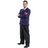 Uniforme Homme dans Mercredi™ noir/violet adulte, M