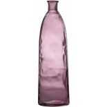 Vase en verre Atoll 81 cm Rose tender