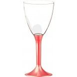 Lot de 20 Verres, pied Rose Gold PERLÉ