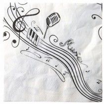 Decoration De Table Sur Le Theme De La Musique Articles De Fete Decoration Mariage Deco De Table Anniversaire