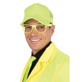 P'TIT Clown re22763 - Set déguisement années 80 tutu jaune