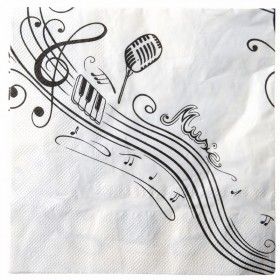 Chemin de table Musique Romantique SANTEX 5705-11-30