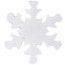 Chaks 0217-97, Sachet de 14g de Flocons Holographiques 2cm, Blanc