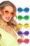 Lunettes DISCO fluo assorties (x1)