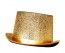 Chapeau Haut de Forme LUXE, Or brillant