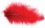 Chaks 0702-02, Sachet 10g de 100 plumes 5-10cm, Rouge