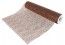 Chaks 0819-86, Chemin de table Glitter 30cm x 5m, Chocolat