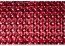 Chaks 0821-82, Ruban de table Diamants étroit 2cm, Rouge 