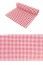 Chaks 0885-02, Chemin de Table LIN vichy rouge 5m