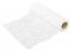 Chaks 0906-00, Ruban large dentelle coton blanc 18cm x 3m