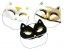 P'TIT Clown re10020 - Loup tissu Chat fantaisie avec moustache, assortis (x1)