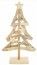 Chaks 10109, Sapin en planchettes de bois sur support 48cm